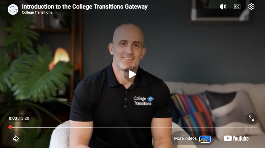 Introduction to the College Transitions Gateway